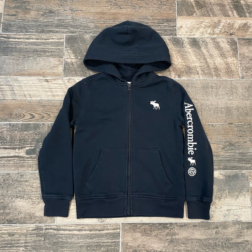 Abercrombie boys zip up hoodie sz 7-8